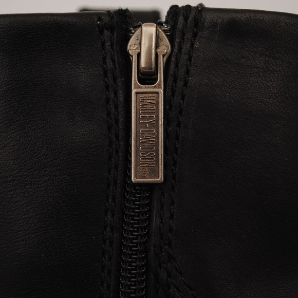 Harley Davidson Charleston Leather Boots D94232 Black Men's US 11.5 - Picture 11 of 16